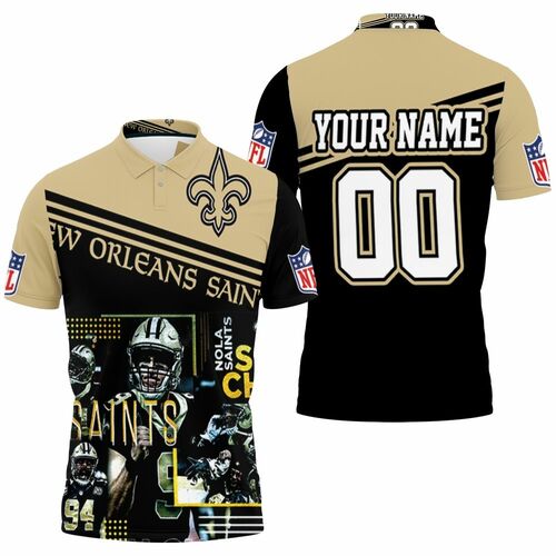 New Orleans Saints Nfc South Champions 2020 Nfl Season Great Team Best Players Personalized 3D All Over Print Polo Shirt