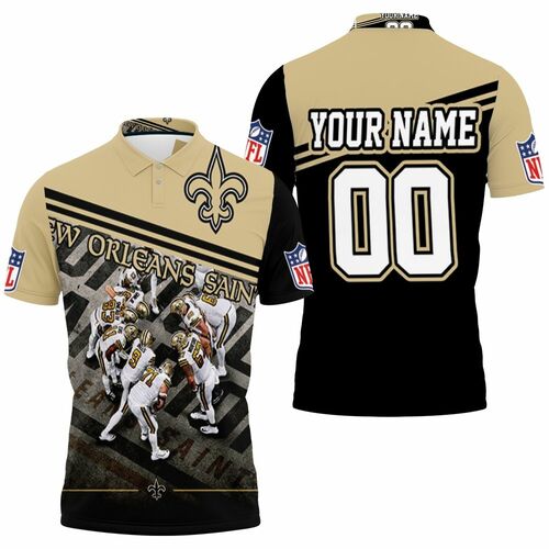 New Orleans Saints Nfc South Champs 2020 Nfl Season Legends Best Team Personalized 3D All Over Print Polo Shirt