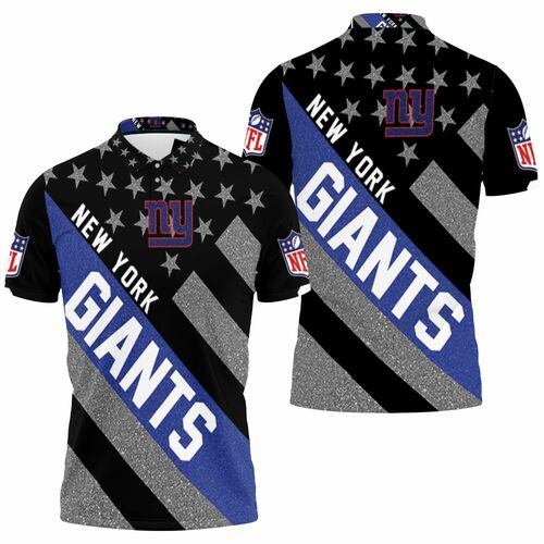 New York Giants Nlf For Giants Fan 3D All Over Print Polo Shirt