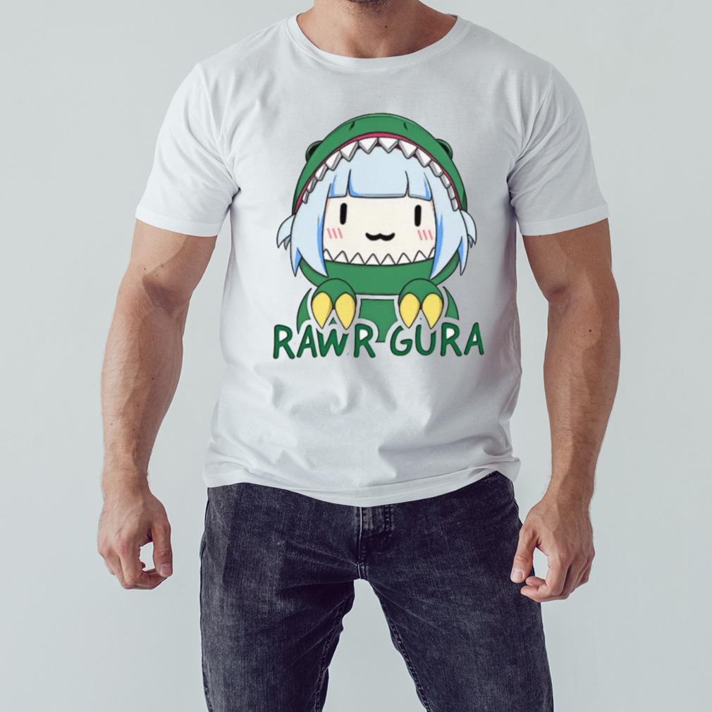 Ouro Kronii Hololive Dinosaur Girl shirt 1 Unisex shirt