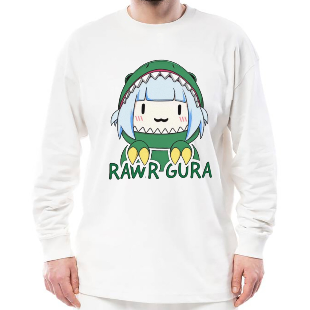 Ouro Kronii Hololive Dinosaur Girl shirt 3 Longsleeve shirt