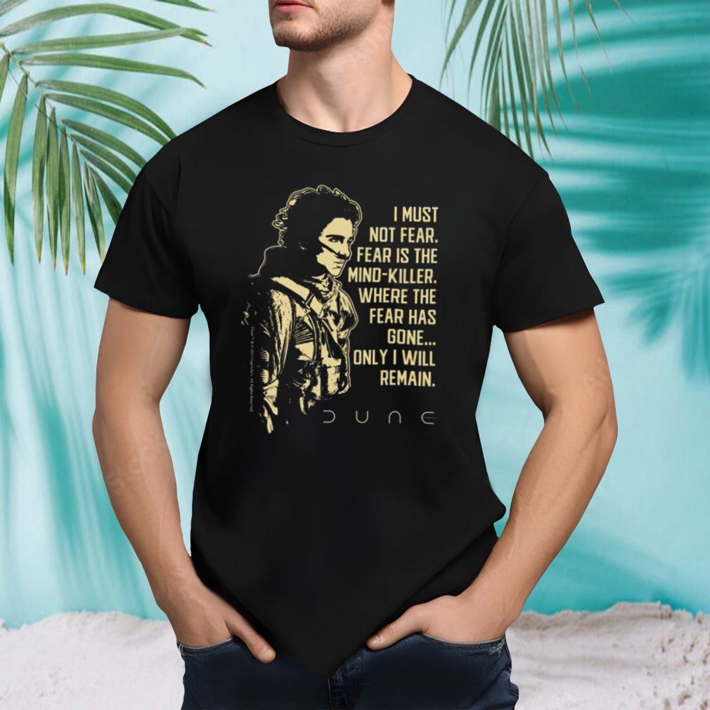 Paul Atreides Character Dune 2021 Film Fan Art Dune Movie shirt