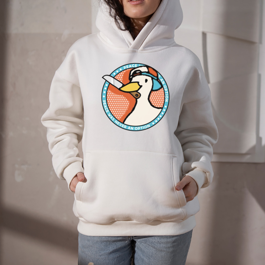 Peace Was Never An Option Subaru’s Duck Hololive shirt 5 Hoodie