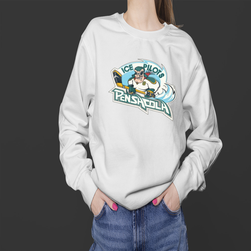 Pensacola Ice Pilots Retro Defunct Ice Hockey shirt 4 Sweater