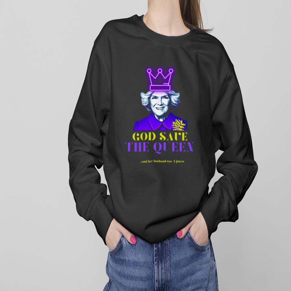 Queen Camilla Coronation God Save The Queen And Her Husband King Charles Iii shirt 4 Sweaters