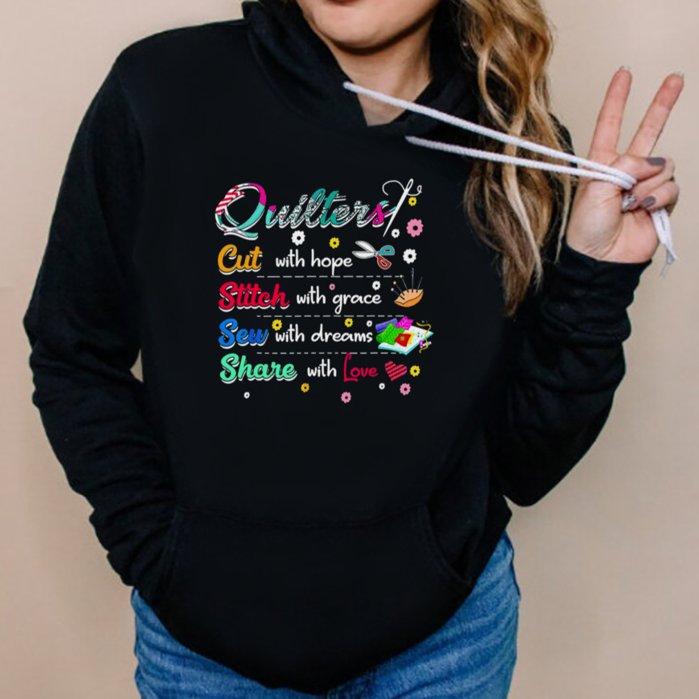 Quilting Quilters Cut Stitch Sew shirt 5 Hoodies