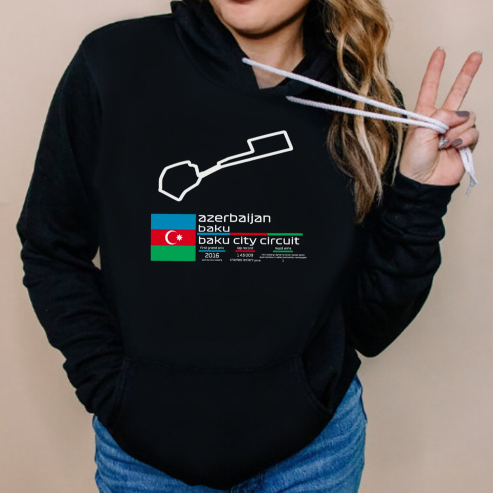 Racing Baku City Circuit F1 Records shirt 5 Hoodies