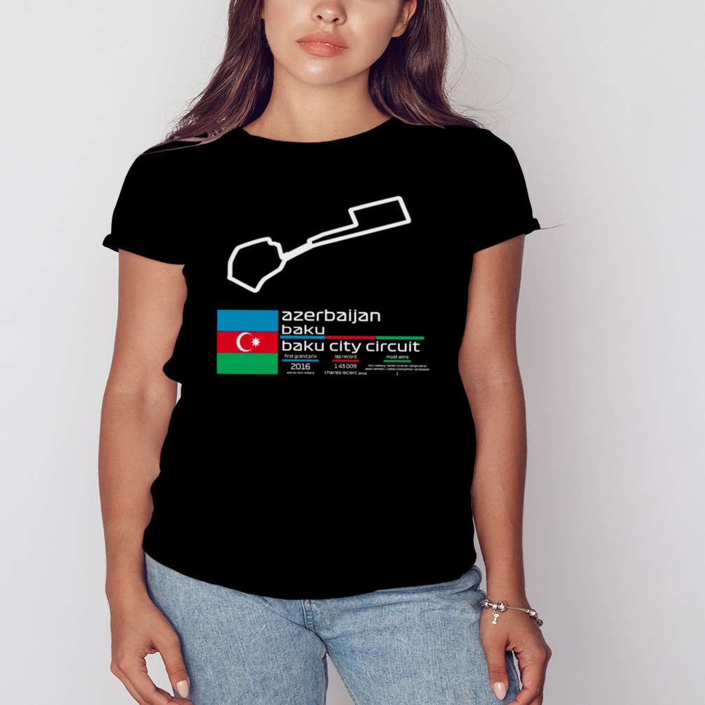 Racing Baku City Circuit F1 Records shirt 2 Women's tshirt