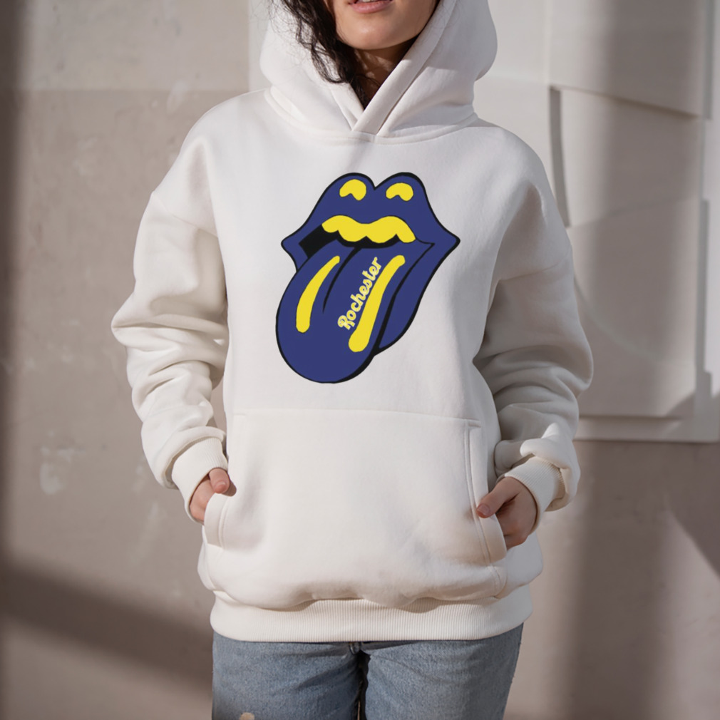 Rochester Lips Yellowjackets Rolling Stones Parody shirt 5 Hoodie