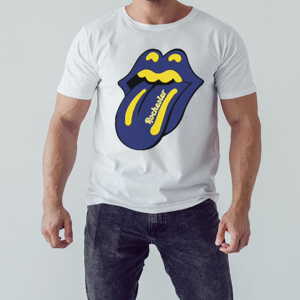Rochester Lips Yellowjackets Rolling Stones Parody shirt 1 Unisex shirt