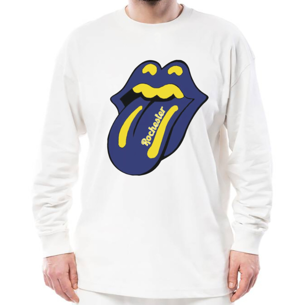 Rochester Lips Yellowjackets Rolling Stones Parody shirt 3 Longsleeve shirt