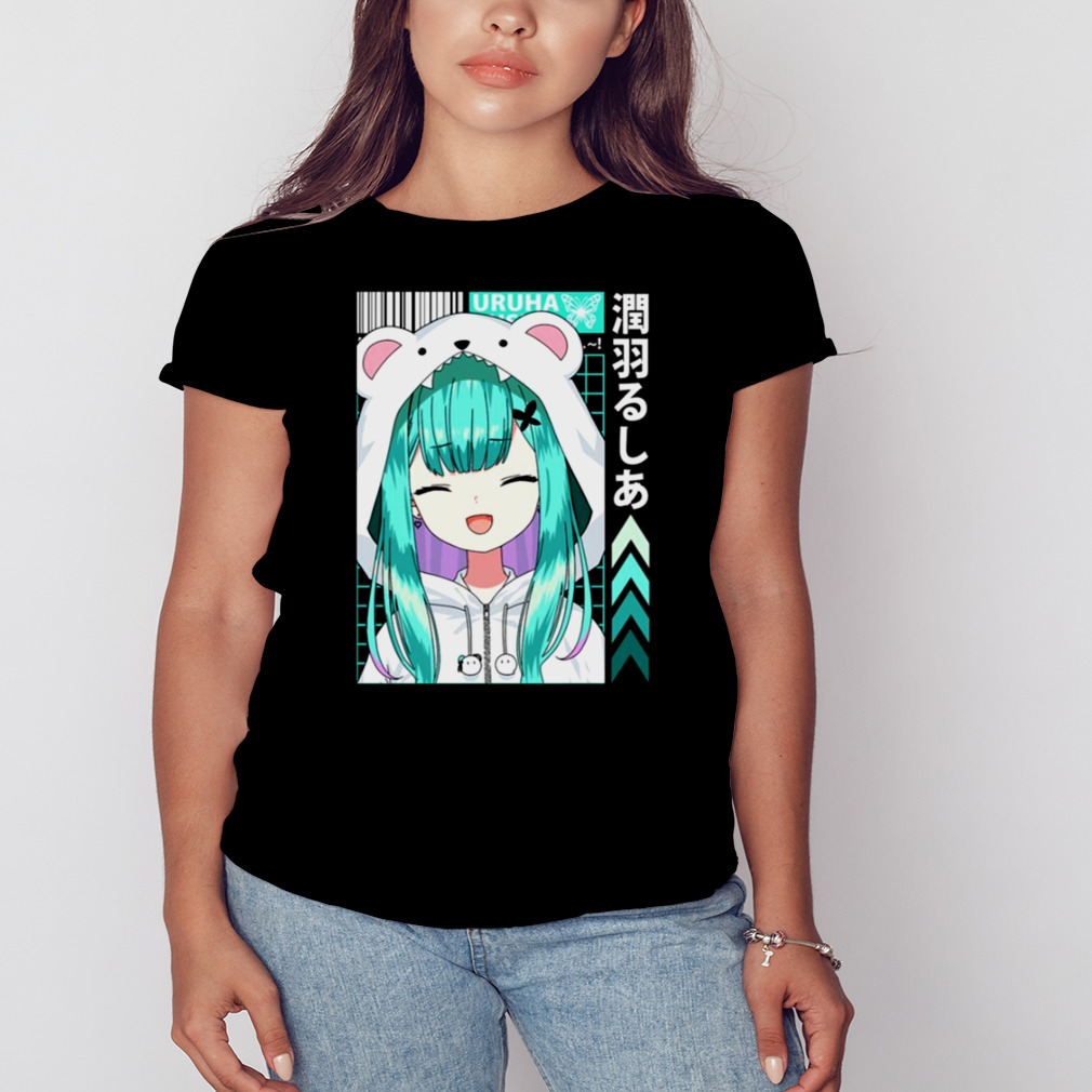 Rushia With Hoodie Hololive Cute shirt 2 Women's tshirt