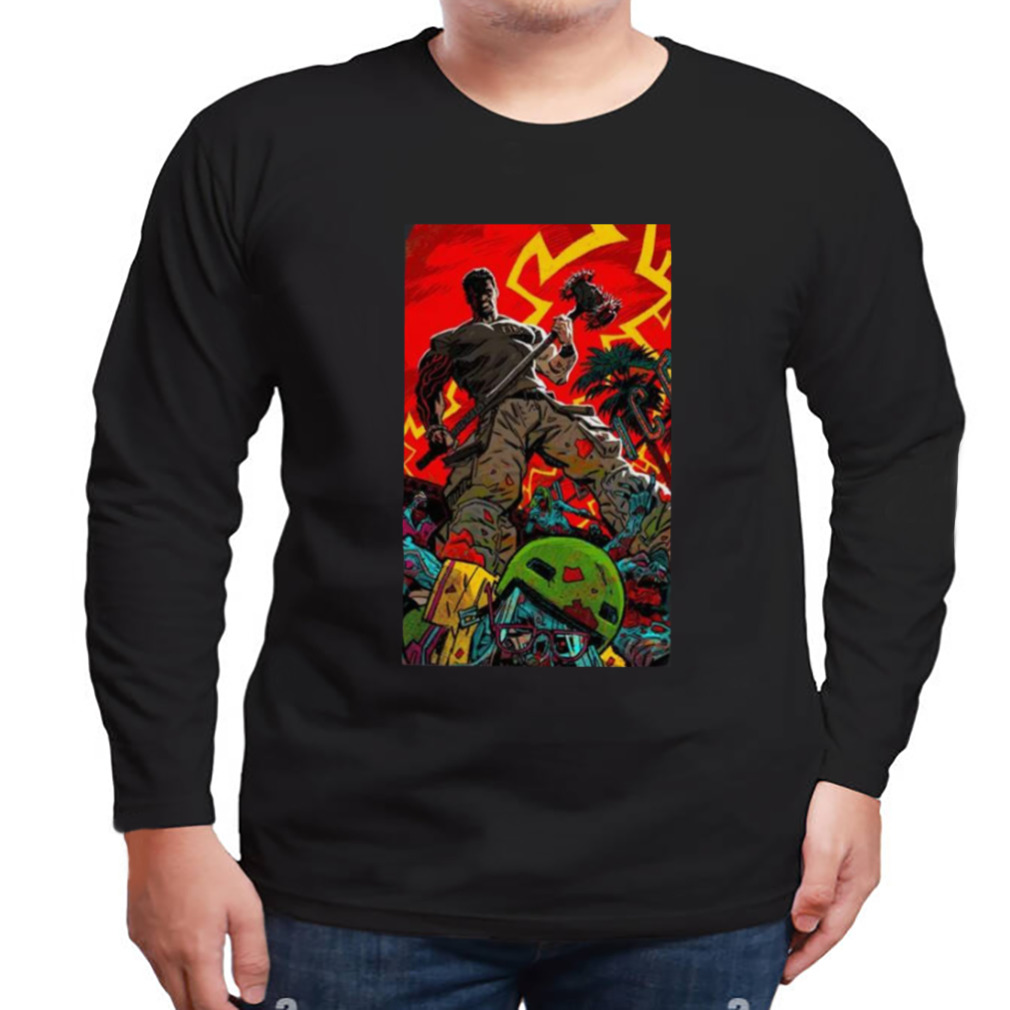 Ryan Dead Dead Island Zombie shirt 3 Longsleeve tshirt