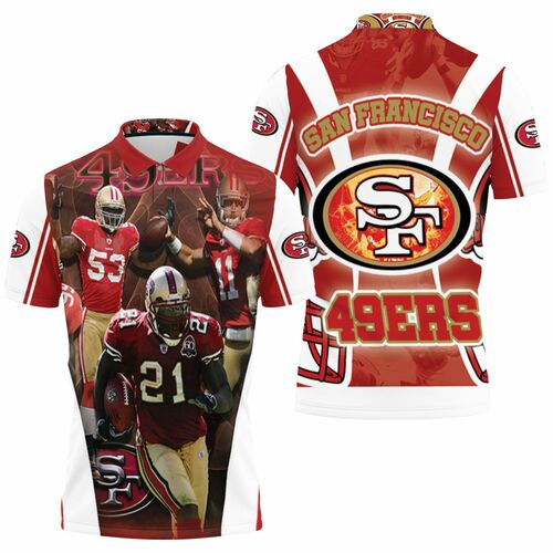 San Francisco 49ers Nfc West Division Super Bowl For Fans 3D All Over Print Polo Shirt