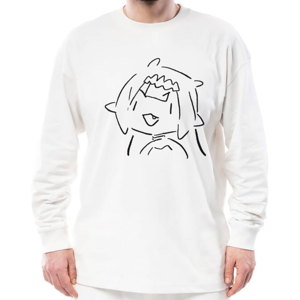 Sily Line Art Ninomae Ina’nis shirt 3 Longsleeve shirt