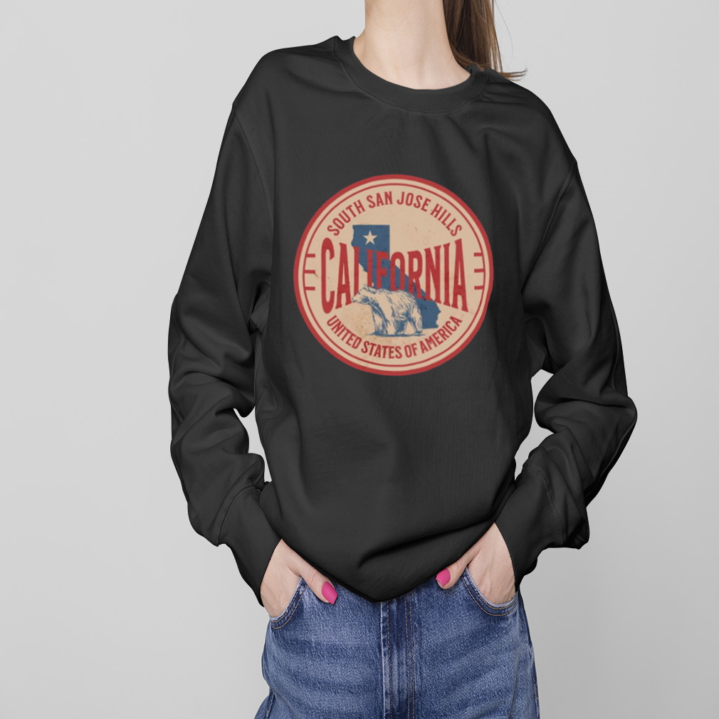 South San Jose Hills California Vacation Ca Souvenir Badge shirt 4 Sweaters