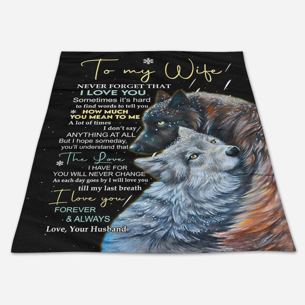 Tell You How Much You Mean To Me To My Wife Blanket, Personalized Gift For Wife