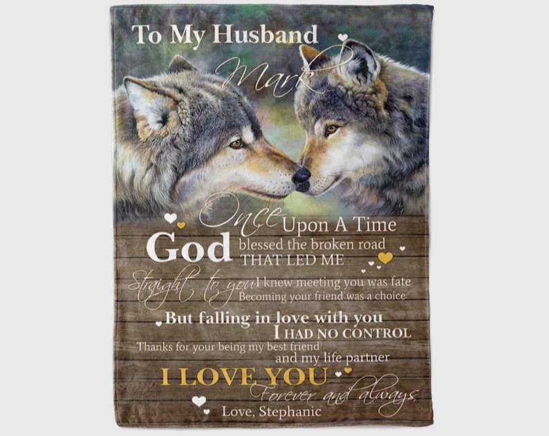 Thanks For Your Being My Life Partner To My Husband Blanket Personalized Gift For Husband Thanks For Your Being My Life Partner To My Husband Blanket Personalized Gift For Husband