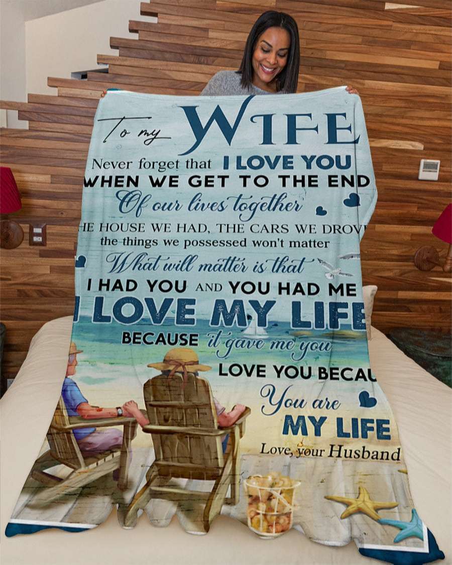 The House We Had The Cars We Drove To My Wife Blanket Personalized Gift For Wife