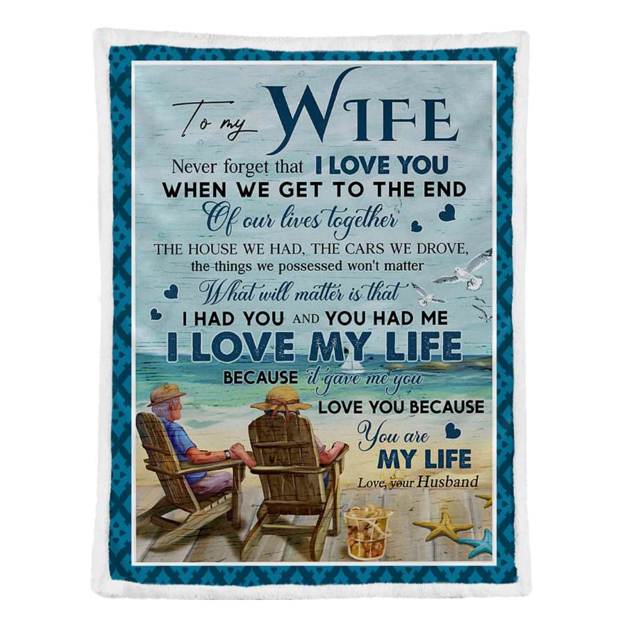 The House We Had The Cars We Drove To My Wife Blanket Personalized Gift For Wife
