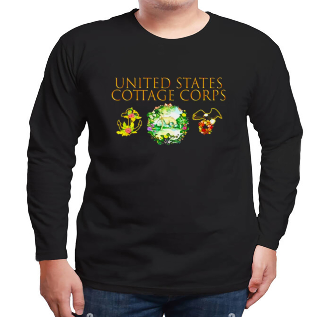 United states cottage corps shirt 3 Longsleeve tshirt