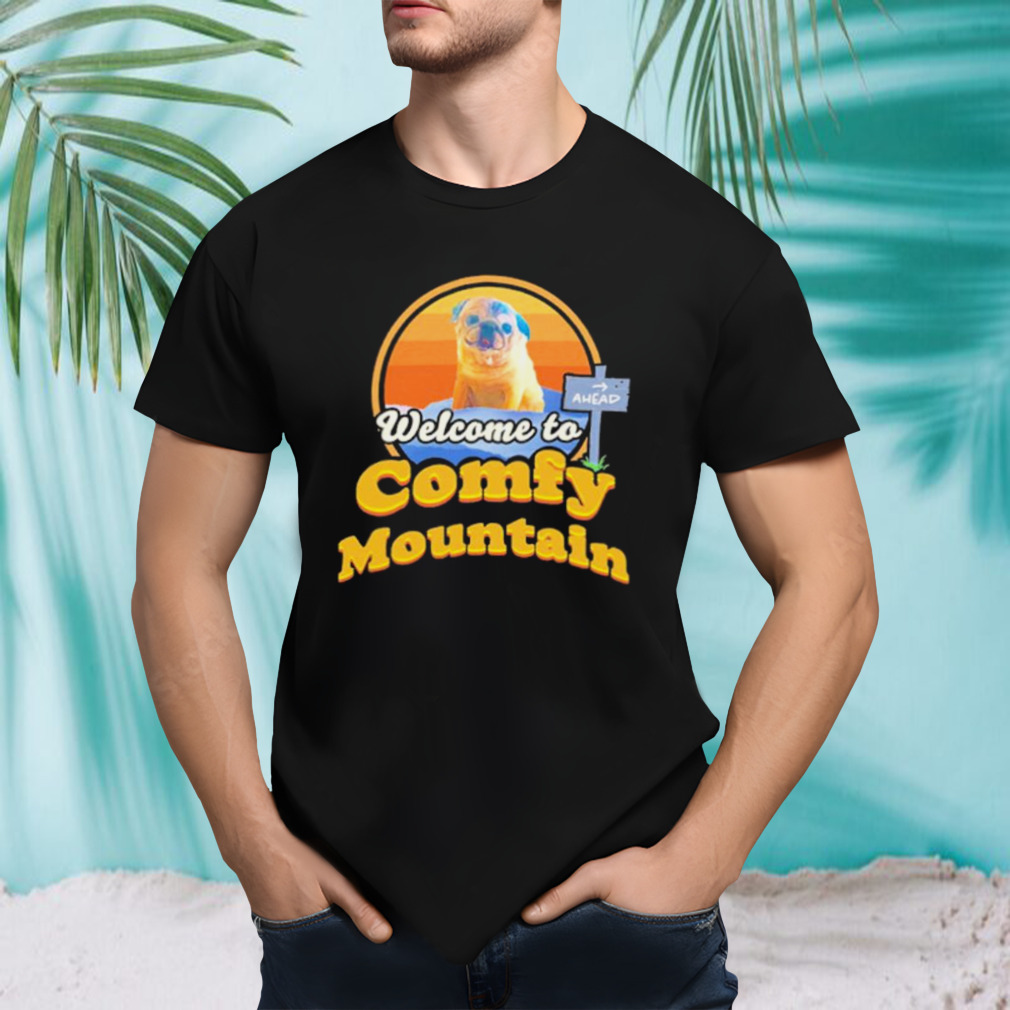 Welcome to comfy mountain shirt