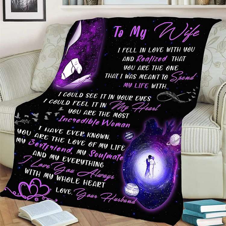 You Are The Most Incredible Woman To My Wife Blanket Personalized Gift For Wife