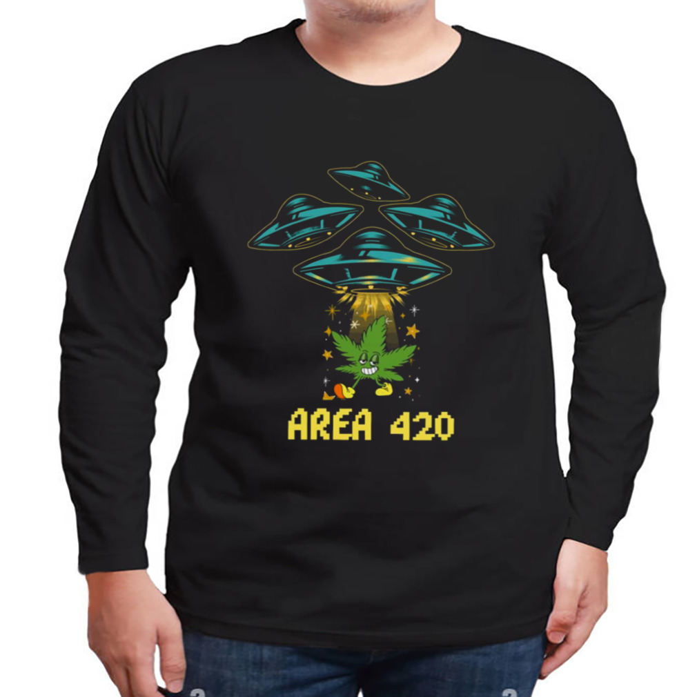 Area 420 Happy 420 Design shirt 3 Longsleeve tshirt