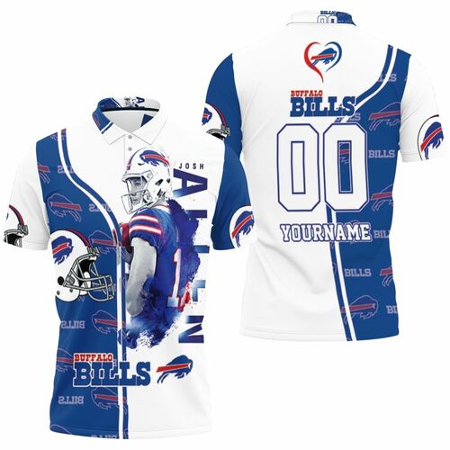 Buffalo Bills John Allen Afc East Champions Personalized 3D All Over Print Polo Shirt