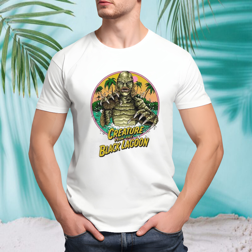 Cavitycolors Creature From The Black Lagoon Beachside Creepin Shirt