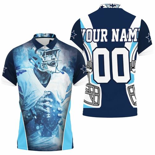 Chidobe Awuzie 24 Dallas Cowboys Nfc East Division Champions Super Bowl Personalized 3D All Over Print Polo Shirt