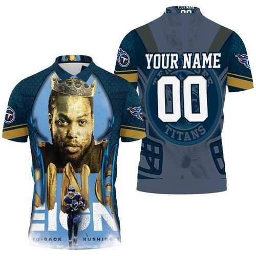 Derrick Henry 22 Tennessee Titans Afc South Division Champions Personalized  Polo Shirt All-Over Print - Bluefink