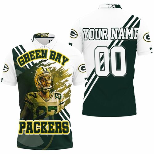 Green Bay Packers Jordy Nelson 87 For Fans Personalized 3D All Over Print Polo Shirt