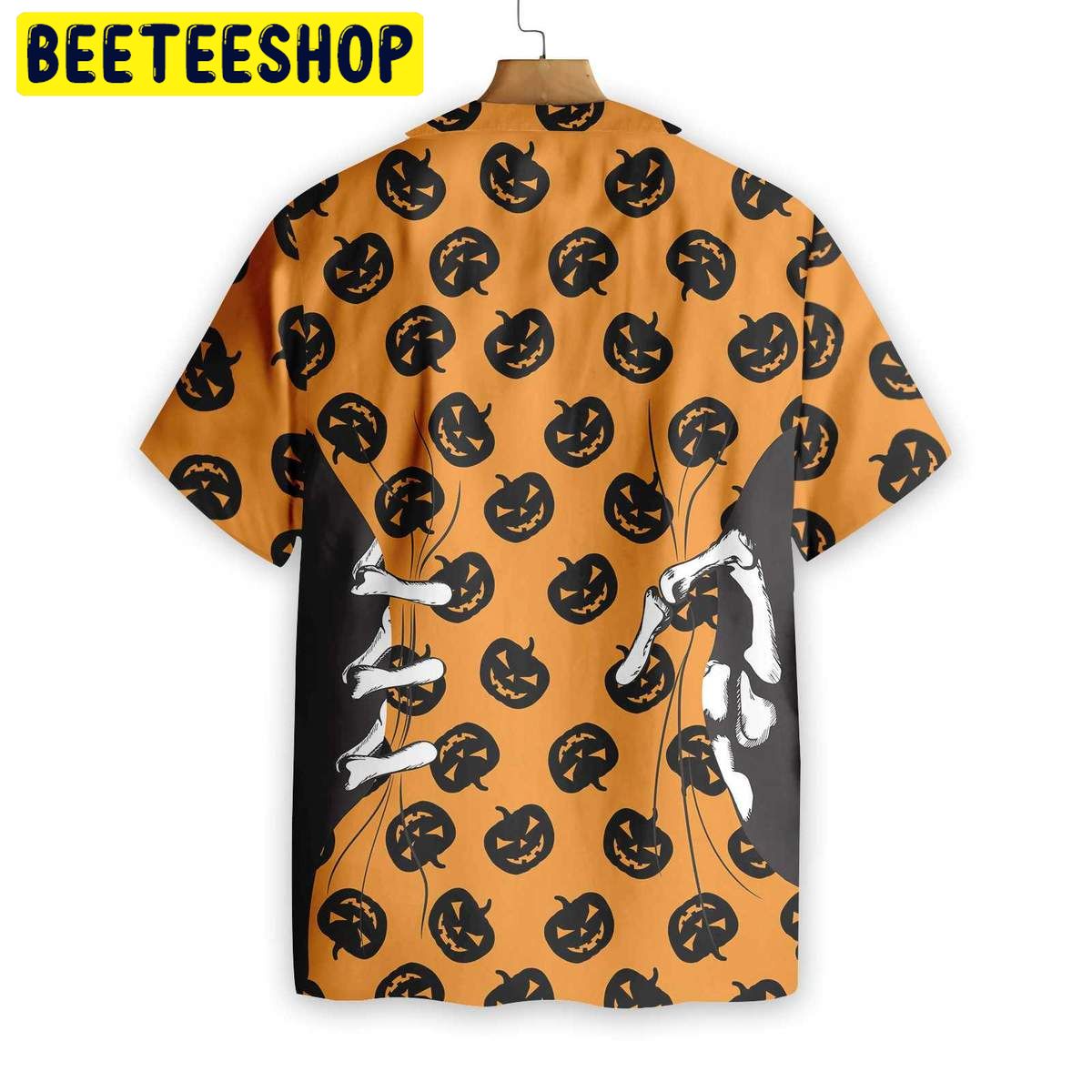 Halloween Skeleton Hand Trending Hawaiian Shirt-1 2 Halloween Skeleton Hand Trending Hawaiian Shirt-1