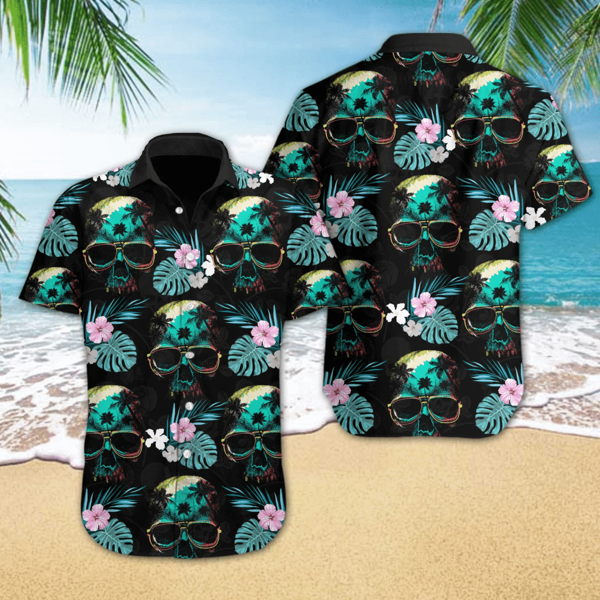 Hawaiian Aloha Shirts Skull Beach Hawaiian Shirt For Men Hawaiian Shirt 1 Hawaiian Aloha Shirts Skull Beach Hawaiian Shirt For Men Hawaiian Shirt