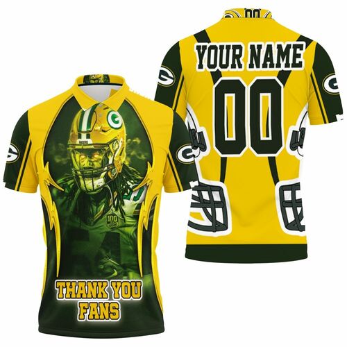 Kamal Martin 54 Green Bay Packers Nfc North Champions Super Bowl Personalized 3D All Over Print Polo Shirt