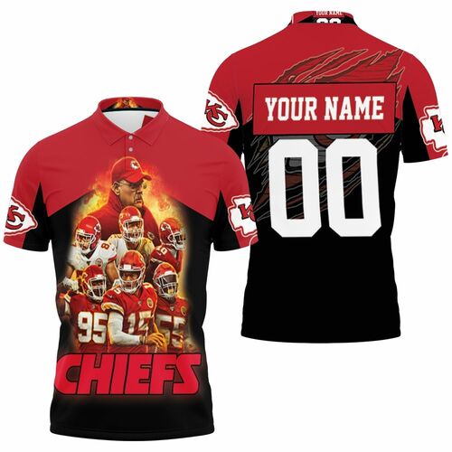 Kansas City Chiefs Afc West Champions Super Bowl Personalized 1 3D All Over Print Polo Shirt