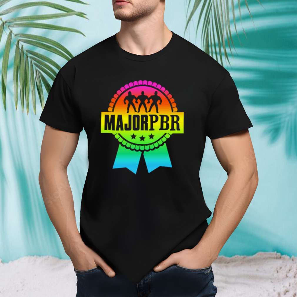 Major Wrestling Figure Podcast Retro major PDR shirt