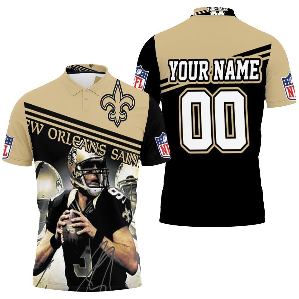 New Orleans Saints Best Players Michael Thomas Legends Nfc South Champions Great Team Personalized 3D All Over Print Polo Shirt