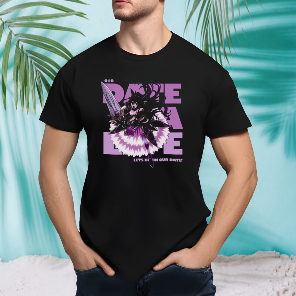 Number 010 Date A Live Tohka Yatogami shirt