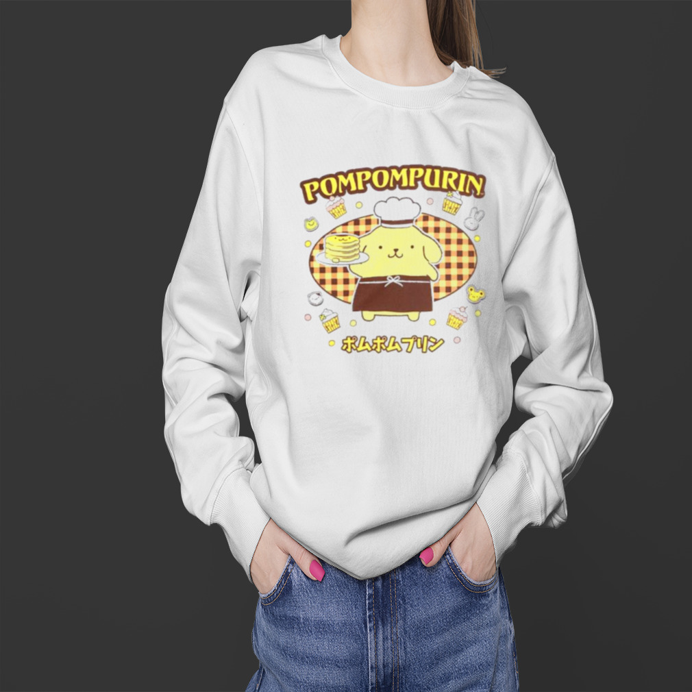 Pompompurin chef pancake shirt 4 Sweater