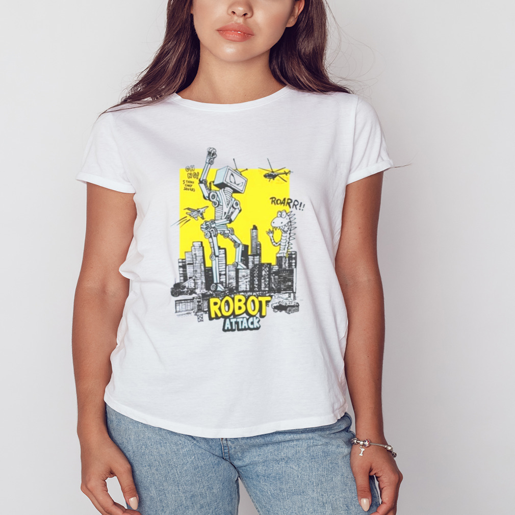 Robot Attacks The City Shirt 2 Women's shirt