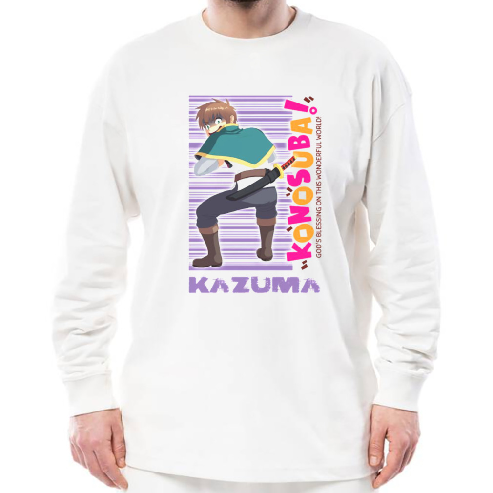 Satou Kazuma The Billionare Adventurer Konosuba shirt 3 Longsleeve shirt