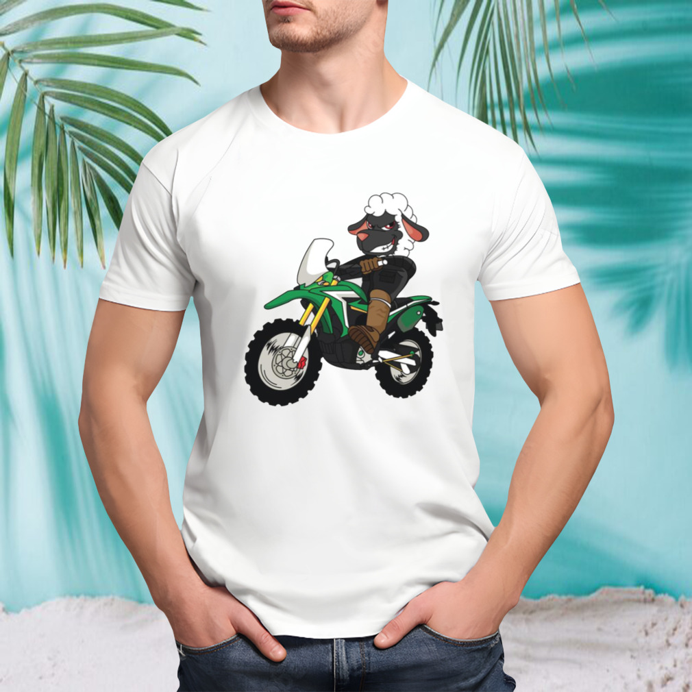 Sheep Biker Funny Art shirt