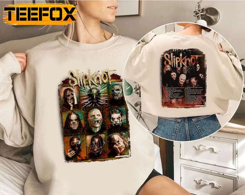 Slipknot Rock World Tour 2023 T-Shirt
