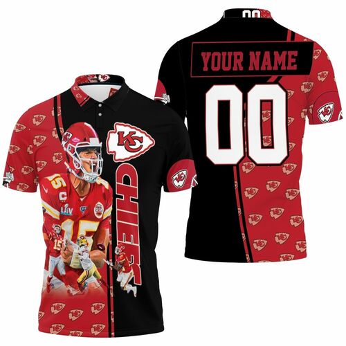 Super Bowl 2020 Kansas City Chiefs Patrick Mahomes Best Moment Best Player Number 15 3d Personalized Polo Shirt