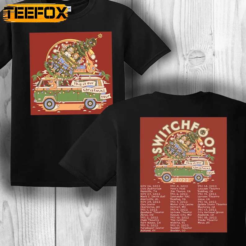 Switchfoot This Is Our Christmas Tour 2022 T-Shirt