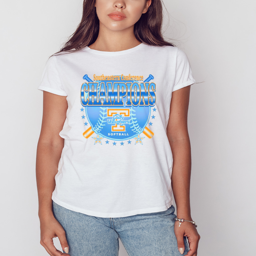 Tennessee Lady Volunteers Softball 2023 Southeastern Conference Champions Shirt 2 Women's shirt