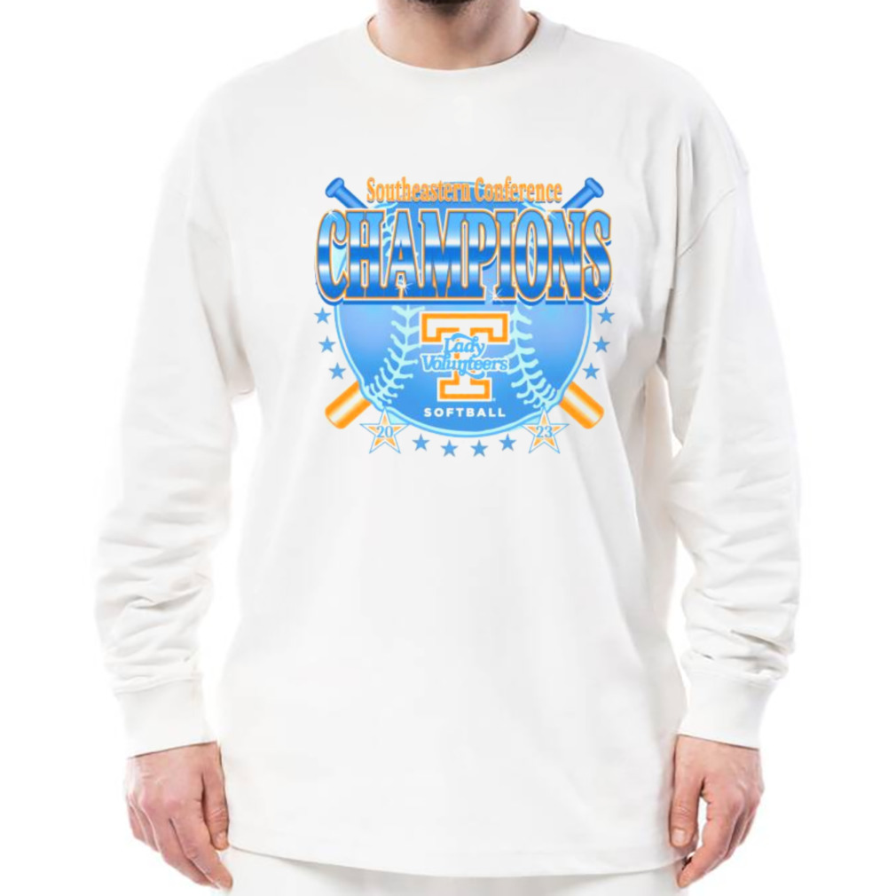 Tennessee Lady Volunteers Softball 2023 Southeastern Conference Champions Shirt 3 Longsleeve shirt