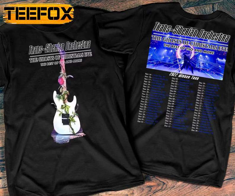 Trans-Siberian Orchestra The Ghosts Of Christmas Eve Winter Tour 2022 T-Shirt